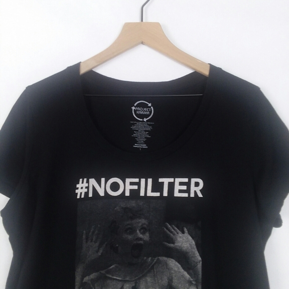 Project Karma I love Lucy No Filter scoop neck tee - Picture 4 of 5